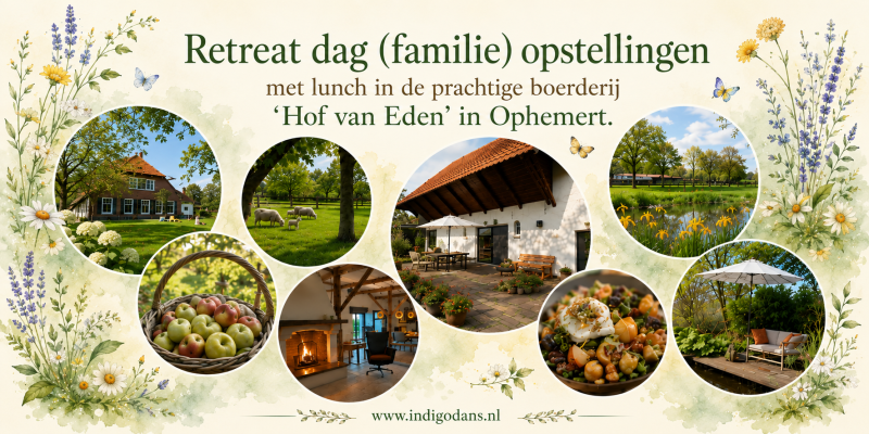 (familie)opstelling retreat inclusief Lunch in een prachtige boerderij