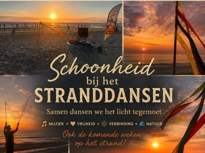 Zomerse Dinsdag EcstaticDance Beach StrandDansen met DJ Me~Ander