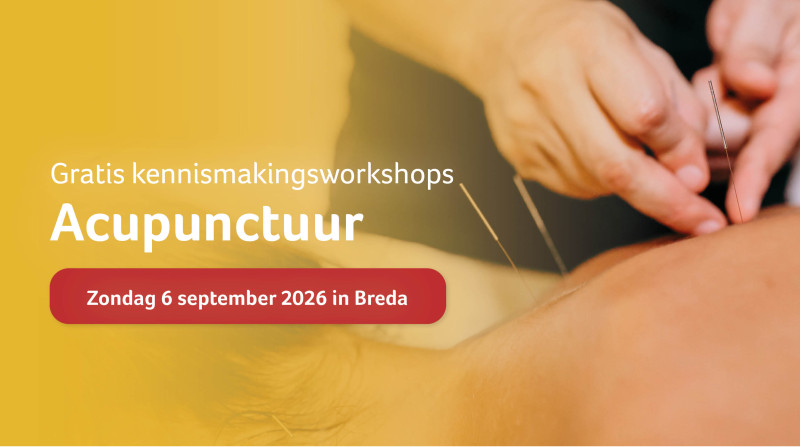 Gratis kennismakingsworkshop Acupunctuur in Breda