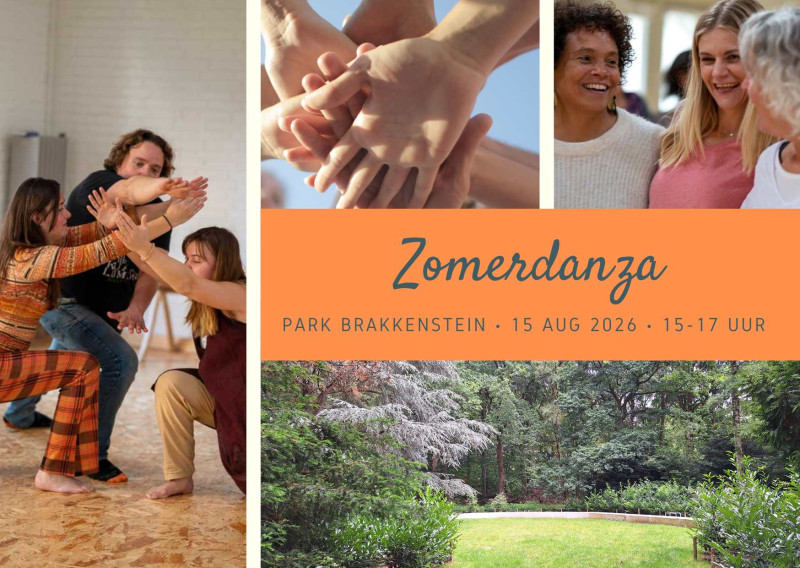 Zomerdanza biodanza in het park