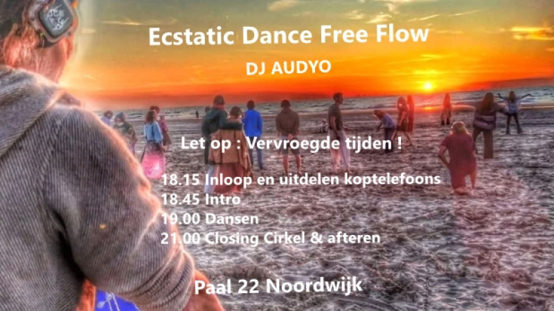 Ecstatic Dance Beach Noordwijk DJ AUDYO