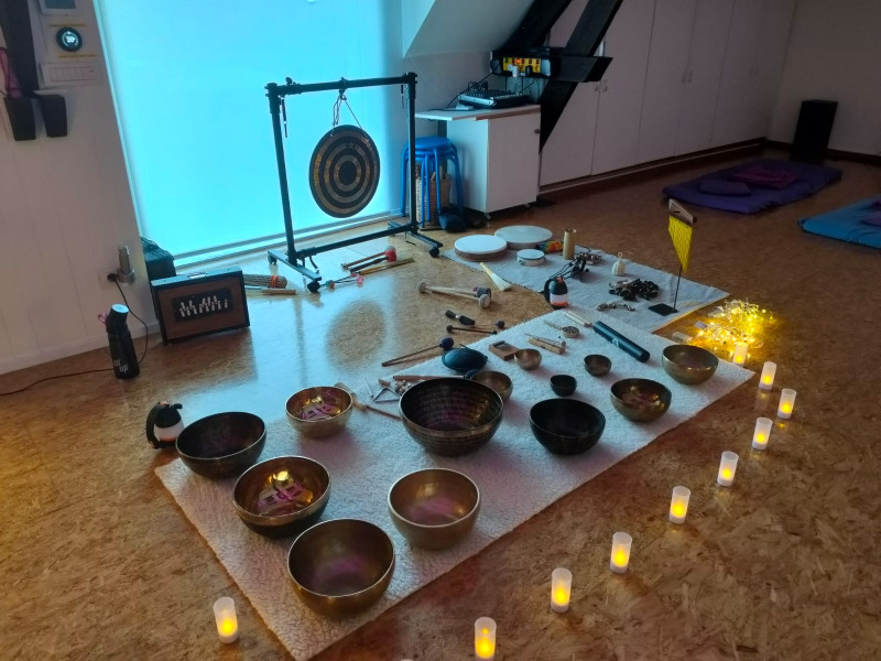 Klankenreis hangmat of bed in Tielrode di 28 juli 19:00-20:30 - Viaje sonoro-baño de sonido, Viaje sonoro, Meditación
