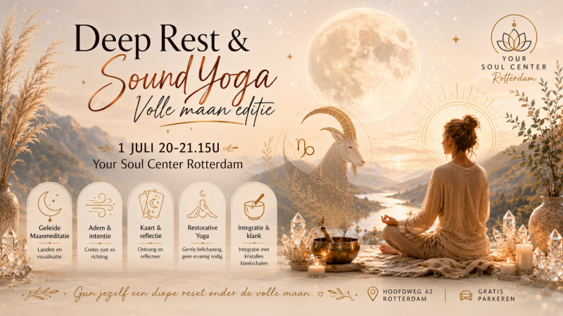 Your Deep Rest & Sound Yoga - Full Moon Edition