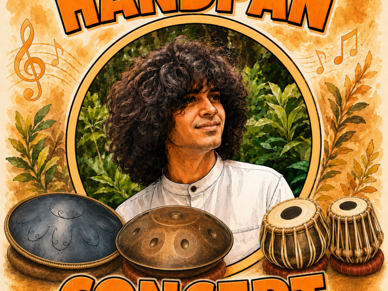 Handpan concert Rishiraj Kulkarni
