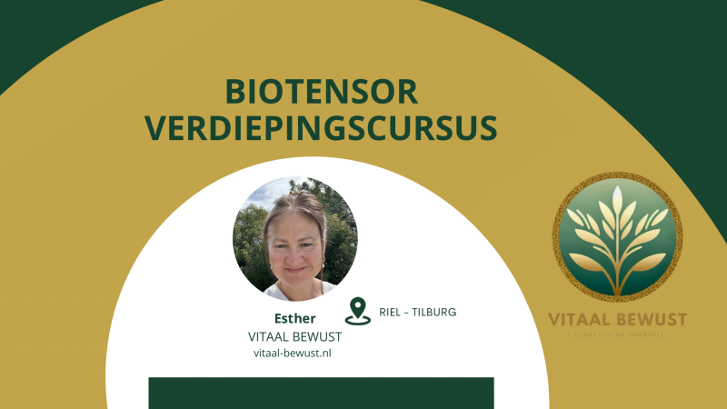 Biotensor Verdiepingscursus