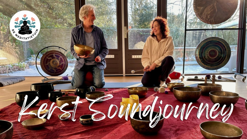 Kerst Soundjourney, licht in het donker | Christel en Frank