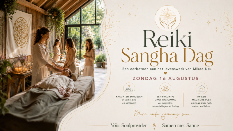 Reiki Sangha Dag - Een eerbetoon aan het levenswerk van Mikao Usui