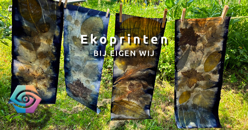Atelier workshop Ekoprinten