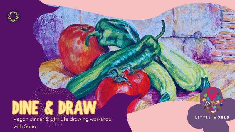 Dine & Draw: Still Life workshop & dinner