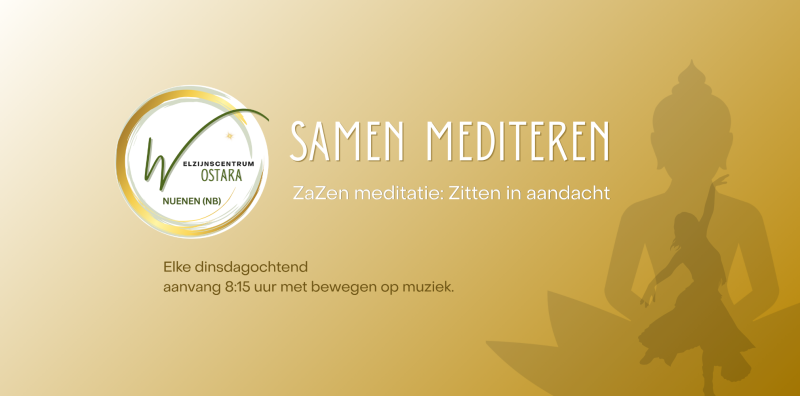 Elke dinsdagochtend: Meditatie - vooraf bewegen op muziek - Nuenen(NB)