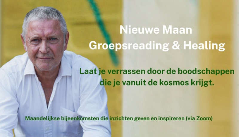 Nieuwe-Maan Groepsreading & Healing (Online).