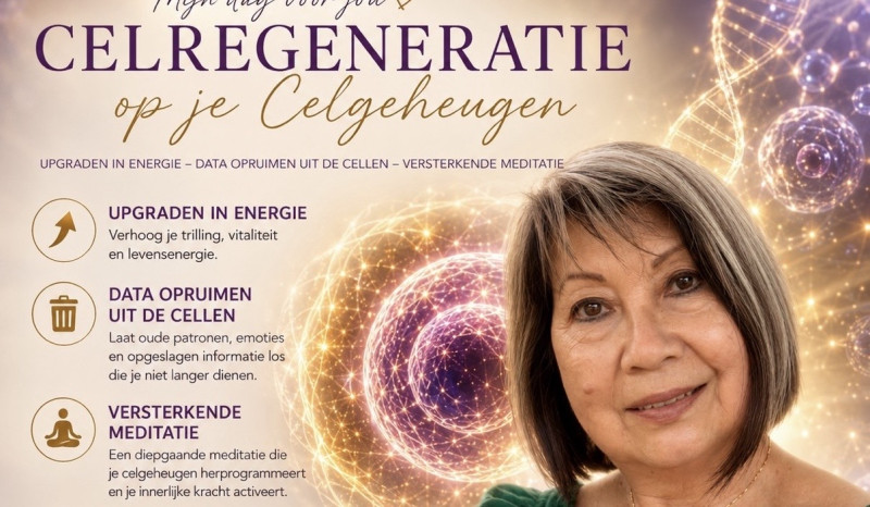 CELREGENERATIE OP JE CELGEHEUGEN - Meditatie, Trauma Release, Systemisch werk