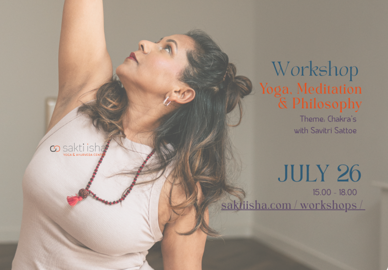 Workshop Yoga, Meditation & Pilosophy - thema: Chakra's