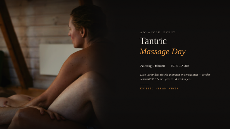 Tantric Massage Day
