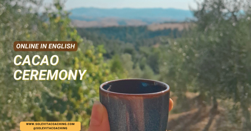 Online Cacaoceremony New moon in Leo - live + replay