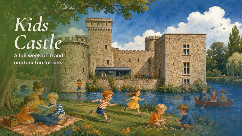KIDS CASTLE | A Week of Family Adventures 🏰 - Activité pour enfants, Création de communauté, Vacances