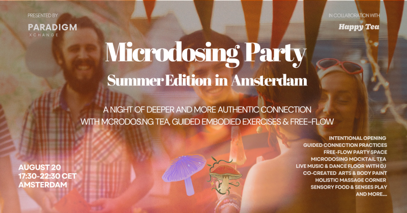 Microdosing Party Amsterdam - Summer Special