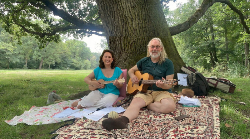 Zangcirkel Kralingse Bos Rotterdam zaterdag 22 augustus 14-16