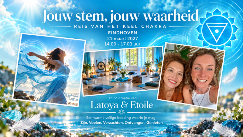 Reis van het Keelchakra - Jouw stem, jouw waarheid
