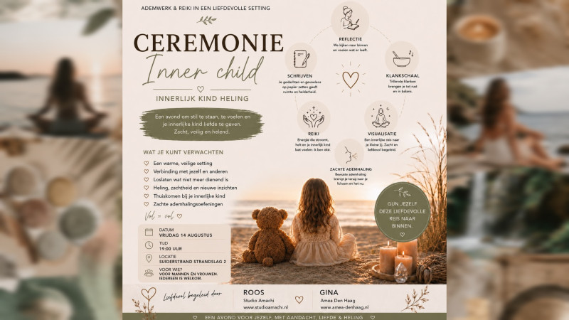 🦋 Innerlijk kind ceremonie - Op het strand 🌊 - Inner Journey, Spiritual Development, Inner Child