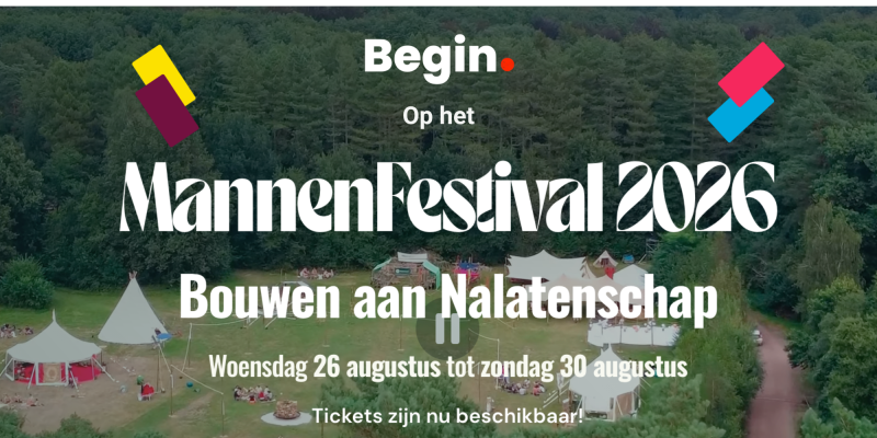 Begin. meets Mannenfestival - Men's Workshops, Playfulness, Body Awareness