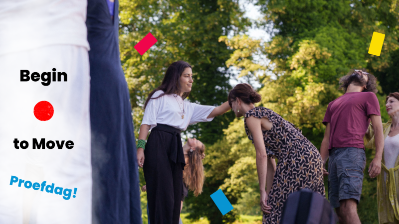 Begin to move: Proefdag - Body Awareness, Personal Leadership, Playfulness