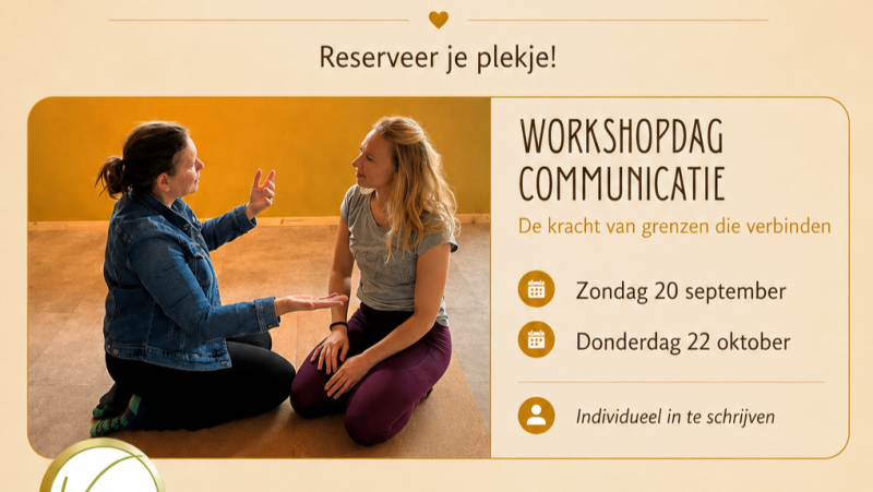 Workshopdag Communicatie: De kracht van grenzen die verbinden