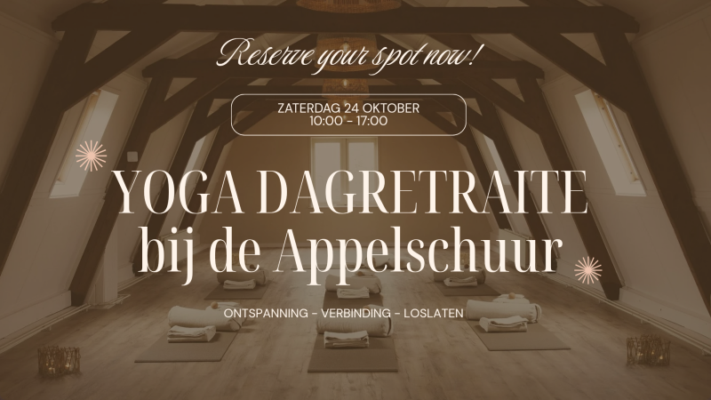 Yoga Dagretraite bij de Appelschuur