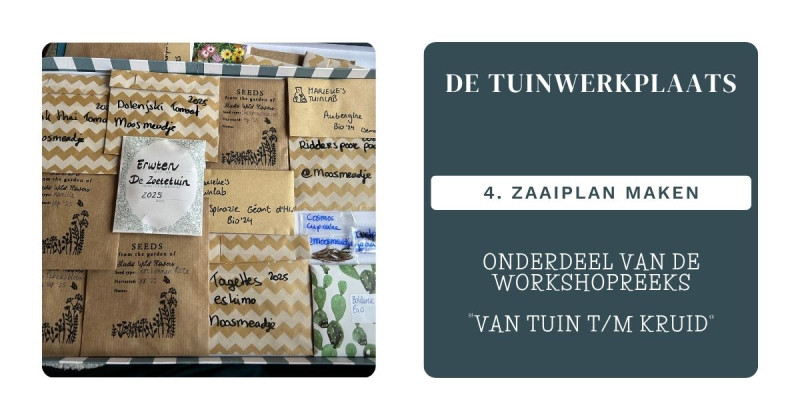 De Tuinwerkplaats: Zaaiplan maken (4)