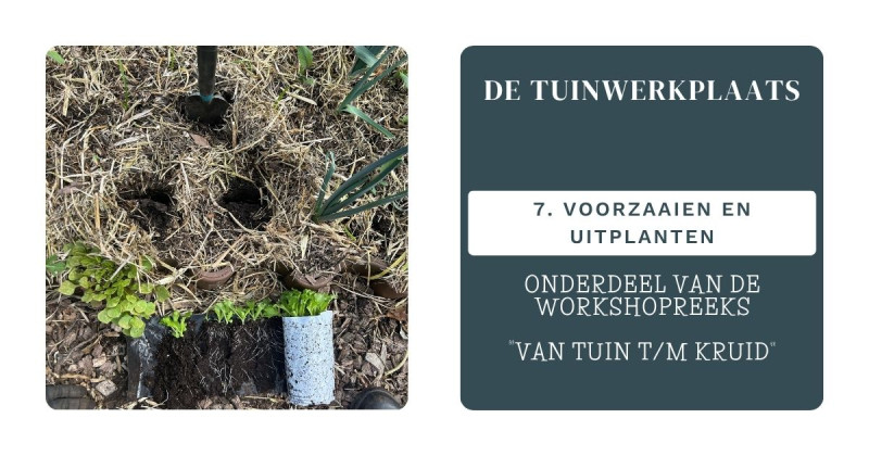 De Tuinwerkplaats: Voorzaaien en uitplanten (7) - Natuur, Kruiden, Zelfvoorzienend Leven
