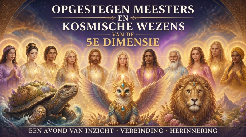 Meesters en kosmische wezens van de 5e dimensie