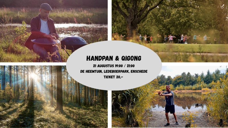 Handpan & Qigong - Ivm het weer is het binnen!