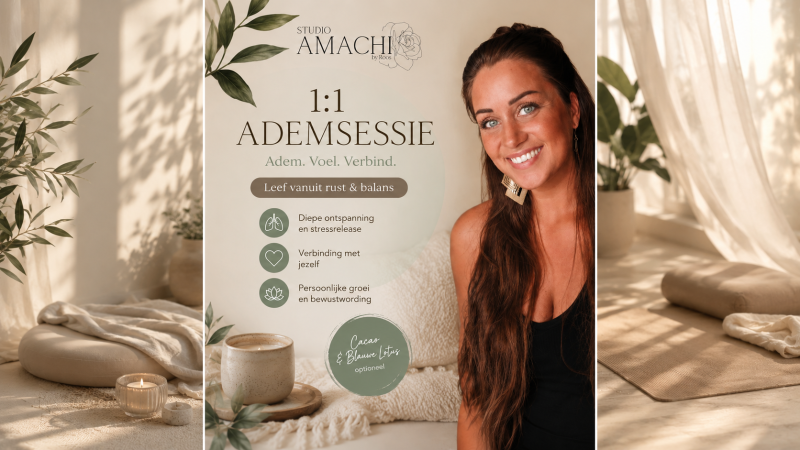 🤍 Verbonden Ademsessie met (Optioneel) Cacao of Blauwe Lotus | 1:1 🌿