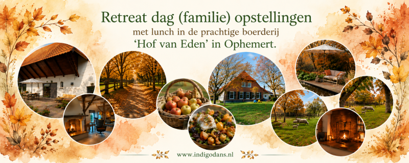 (familie)opstelling retreat inclusief Lunch in een prachtige boerderij