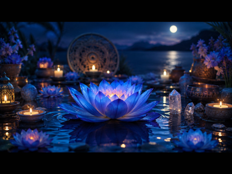In de Spirit van de Blauwe Lotus