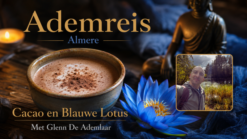 20 September: Ademreis met Cacao- en Blauwe Lotus in Almere 🪷