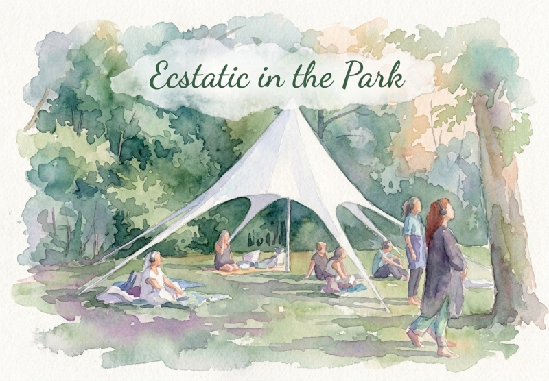 Ecstatic in the Park - Ecstatic Dance, Danse consciente