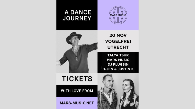 A Dance Journey met opening zangcirkel door Talya Tsur