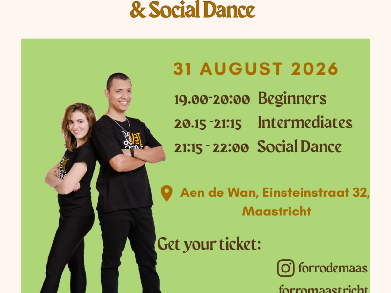 Forró Workshops with Carol & Wesley - Atelier de danse