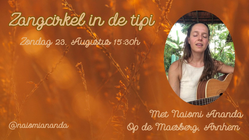 Zangcirkel in de tipi