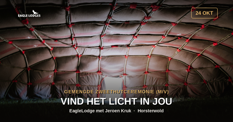 EagleLodge: Zweethutceremonie (gemengd M / V)