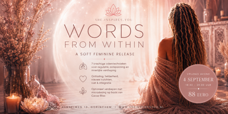 Words From Within- A Soft Feminine Release