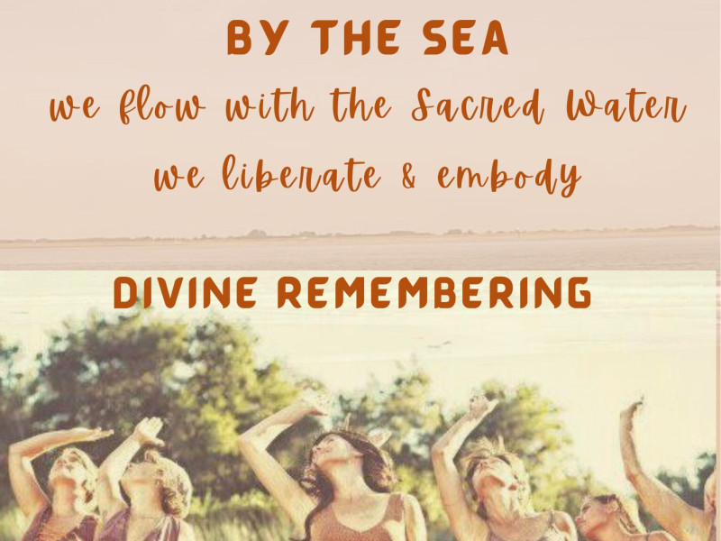 Goddess Full Moon Dance Ritual Temple by the Sea