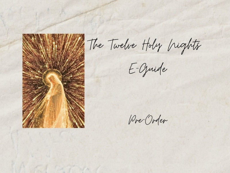 The Twelve Holy Nights E-Guide Pre-Order