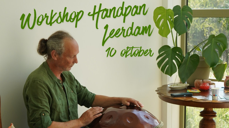 Handpan workshop voor starters/beginners in Leerdam