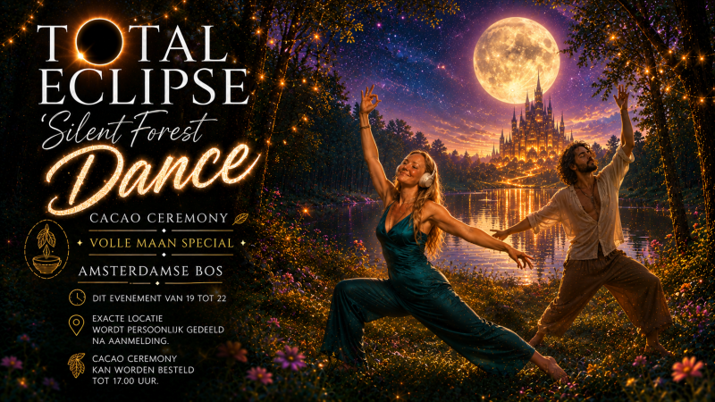 Full Moon | Silent Forest Dance | Amsterdamse Bos | Yoga, Cacao & Dans
