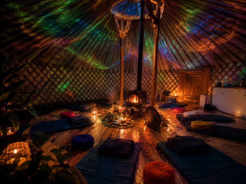 Ademcirkel met cacao en microdosing in Yurt (Den Hout, NB) - 5 nov