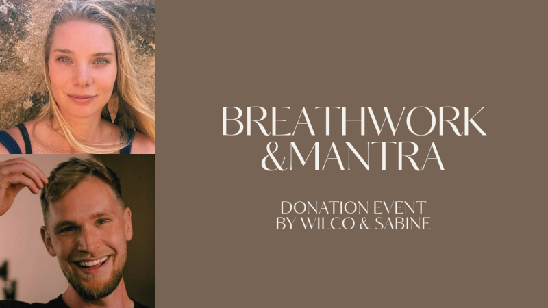 FUNDRAISER: "Breathwork and Mantra" by Wilco & Sabine