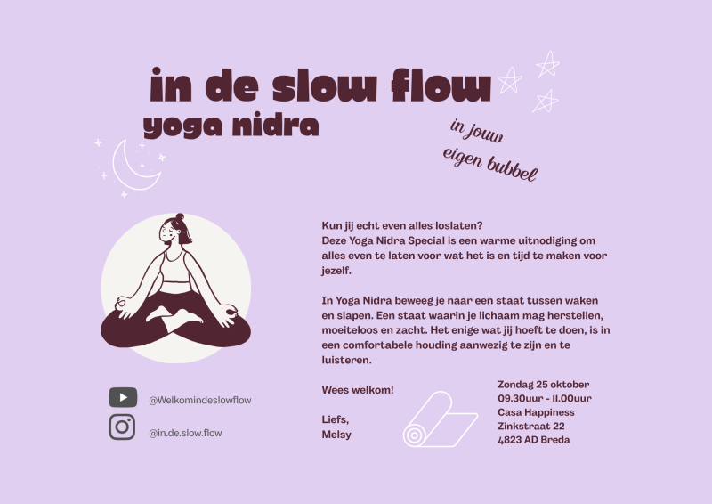 Yoga Nidra | In jouw eigen bubbel