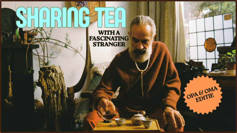 Sharing Tea With a Fascinating Stranger: Opa en Oma Editie